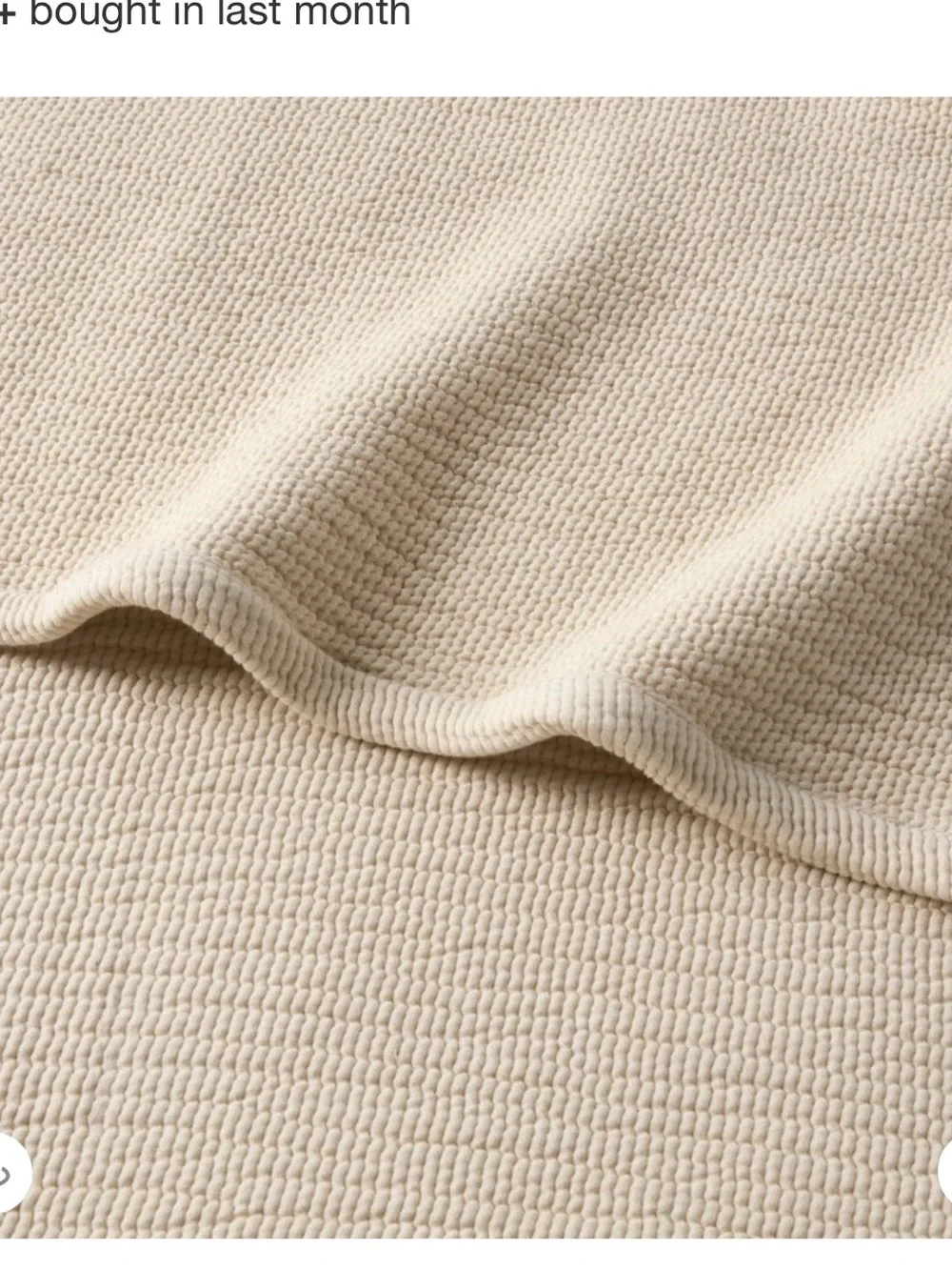 NWT Threshold Neutral Waffle Quilt in Beige